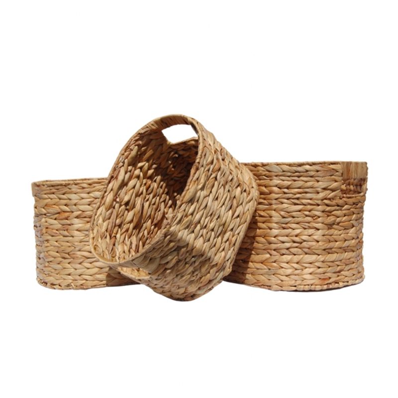 ML DESIGN - Canasto fibra trenzas ME