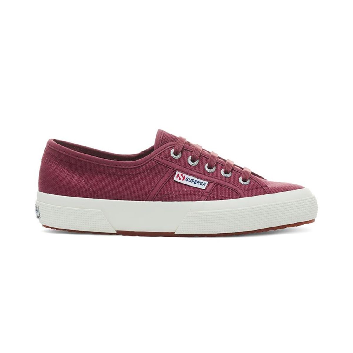 SUPERGA - Zapatilla 2750 Cotu Classic Violet Bordeaux - Rojo