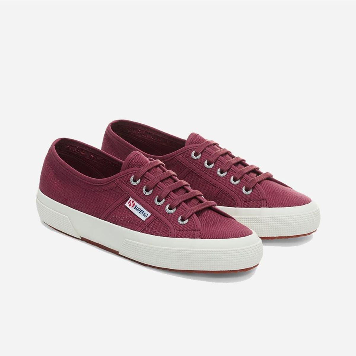 SUPERGA - Zapatilla 2750 Cotu Classic Violet Bordeaux - Rojo