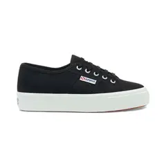 SUPERGA - Zapatilla 2730 Mid Platform Black F White