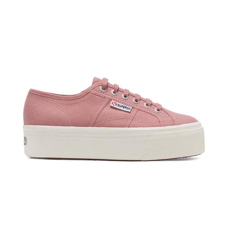 SUPERGA - Zapatilla 2790 Platform Pink Ash Rose - Rosa