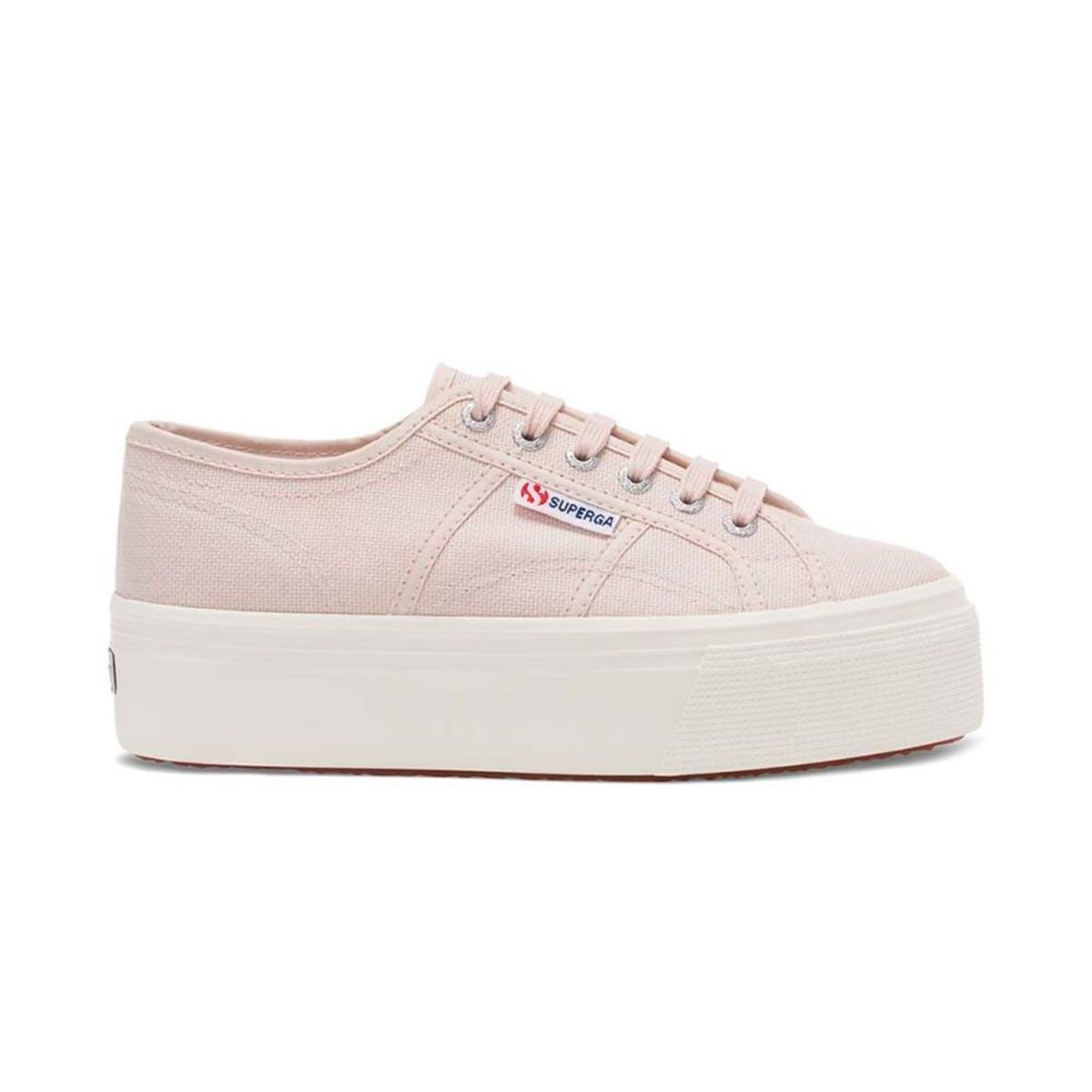 SUPERGA - Zapatilla 2790 Platform Pink Almond Fav - Rosa