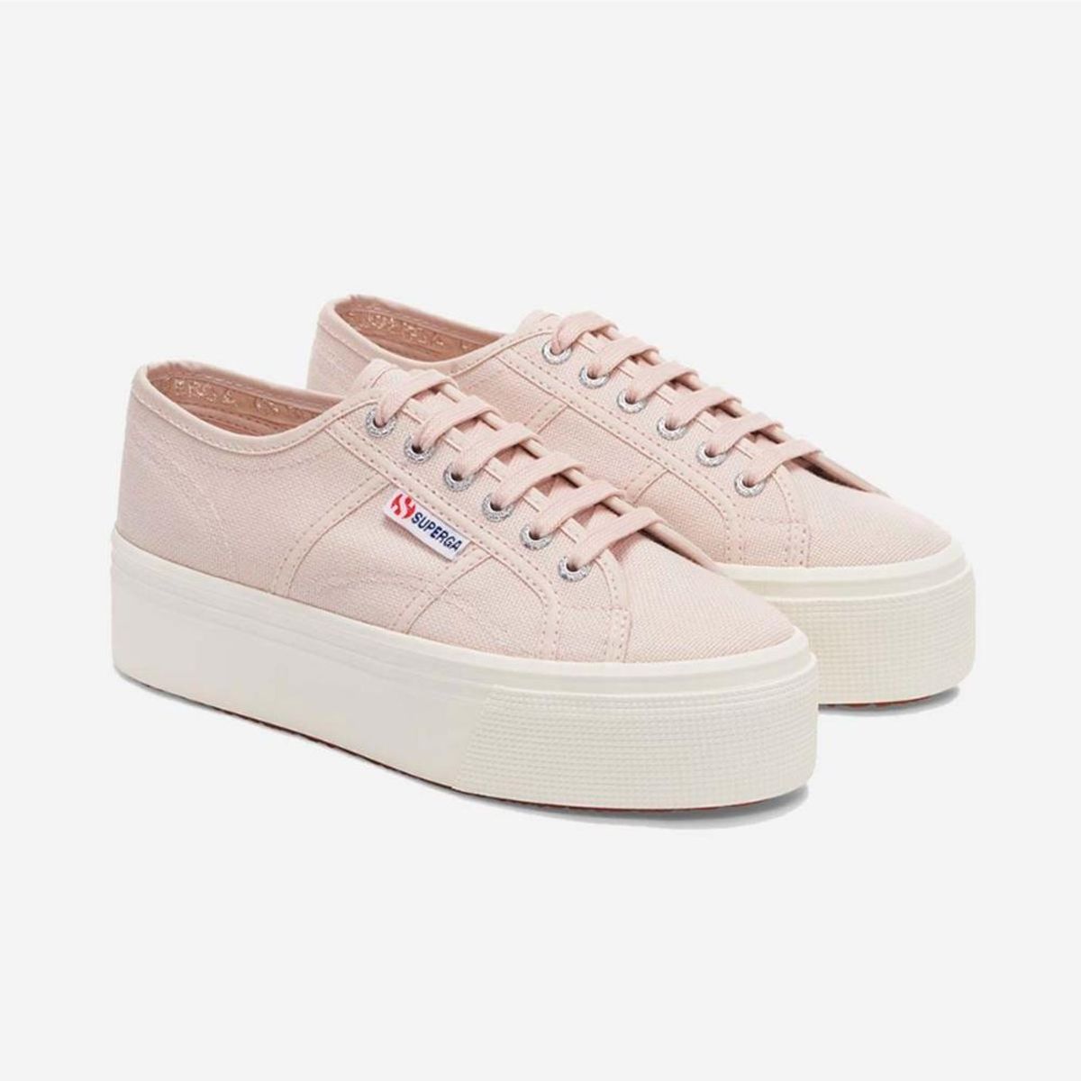 SUPERGA - Zapatilla 2790 Platform Pink Almond Fav - Rosa