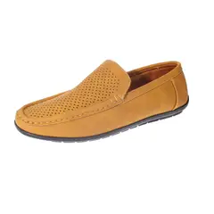 VIA FRANCA - Mocasin Casual Para Hombre Color Café