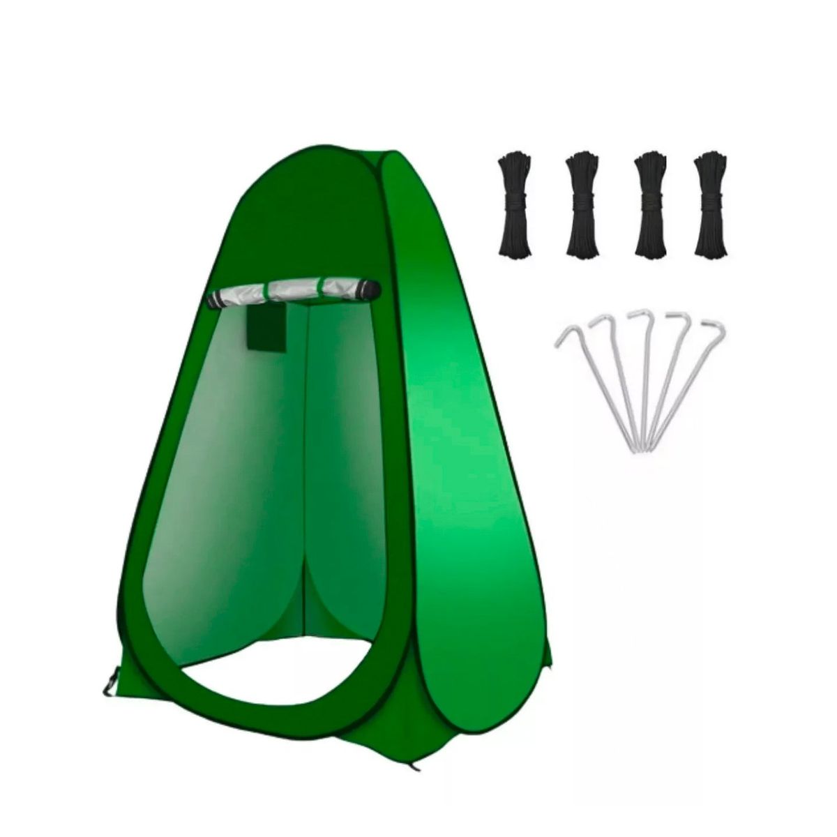 GENERICO - Carpa 1 Persona Baño Carpa Camping Vestidor Portátil Verde