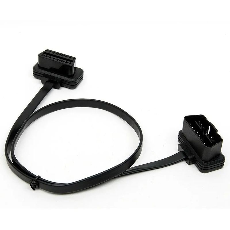 KUANGYE - Cable Extensor Obd2 Macho Hembra 16 Pines Scanner Extension