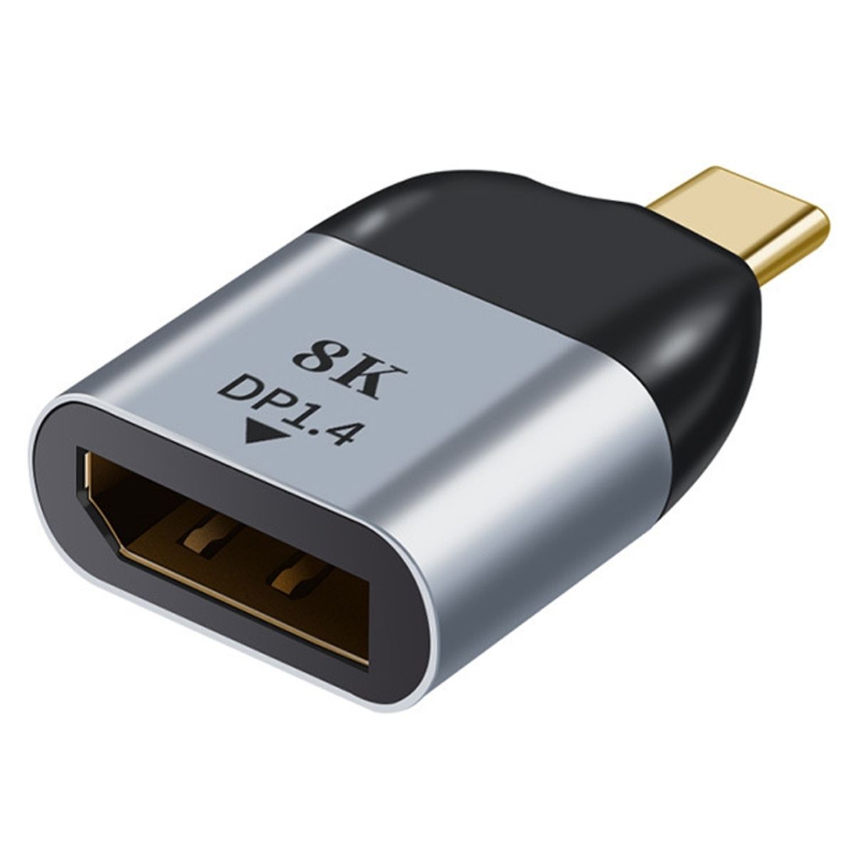 KUANGYE - Adaptador Usb C 3.1 A Displayport 1.4 8k 60hz/4k 120hz