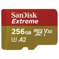 Micro SD Extreme 256GB R190W130 SDSQXAV-256G