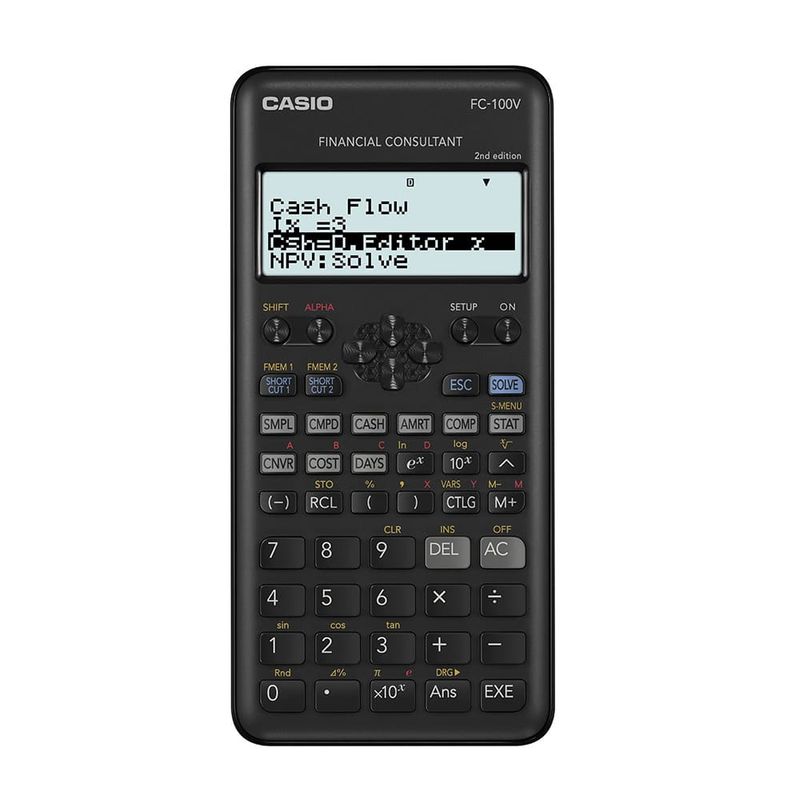 CASIO - Calculadora Financiera Fc-100V-2