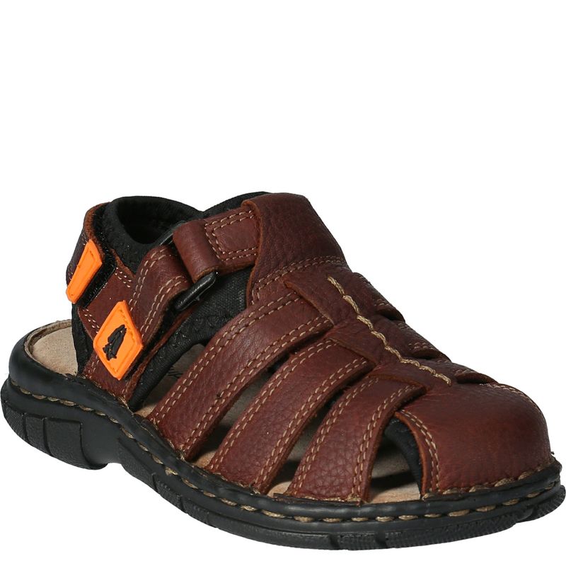 HUSH PUPPIES - Sandalia Niño Coconut Pro Café HUSH PUPPIES.