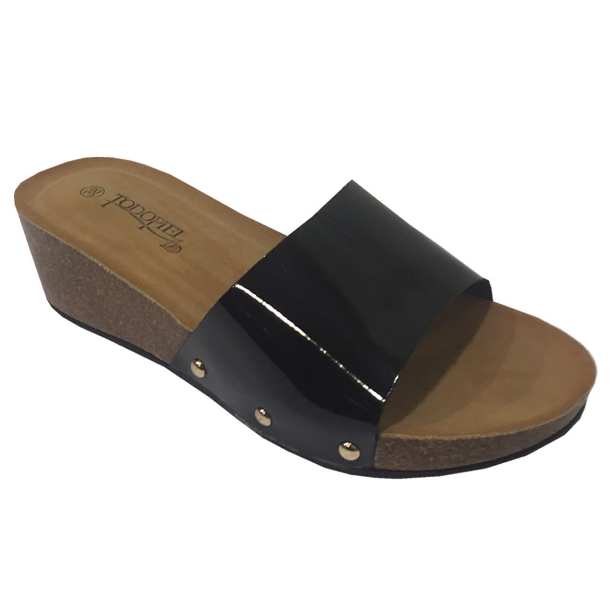 TODOPIEL - Sandalia Mujer Negro Todopiel