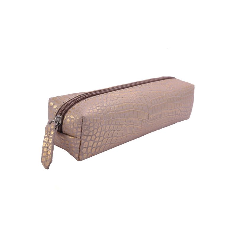 TRELKE - ESTUCHE CUERO WIF DORADO