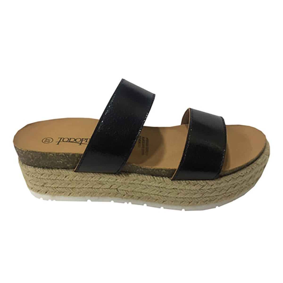 TODOPIEL - Sandalia Mujer Negro Todopiel