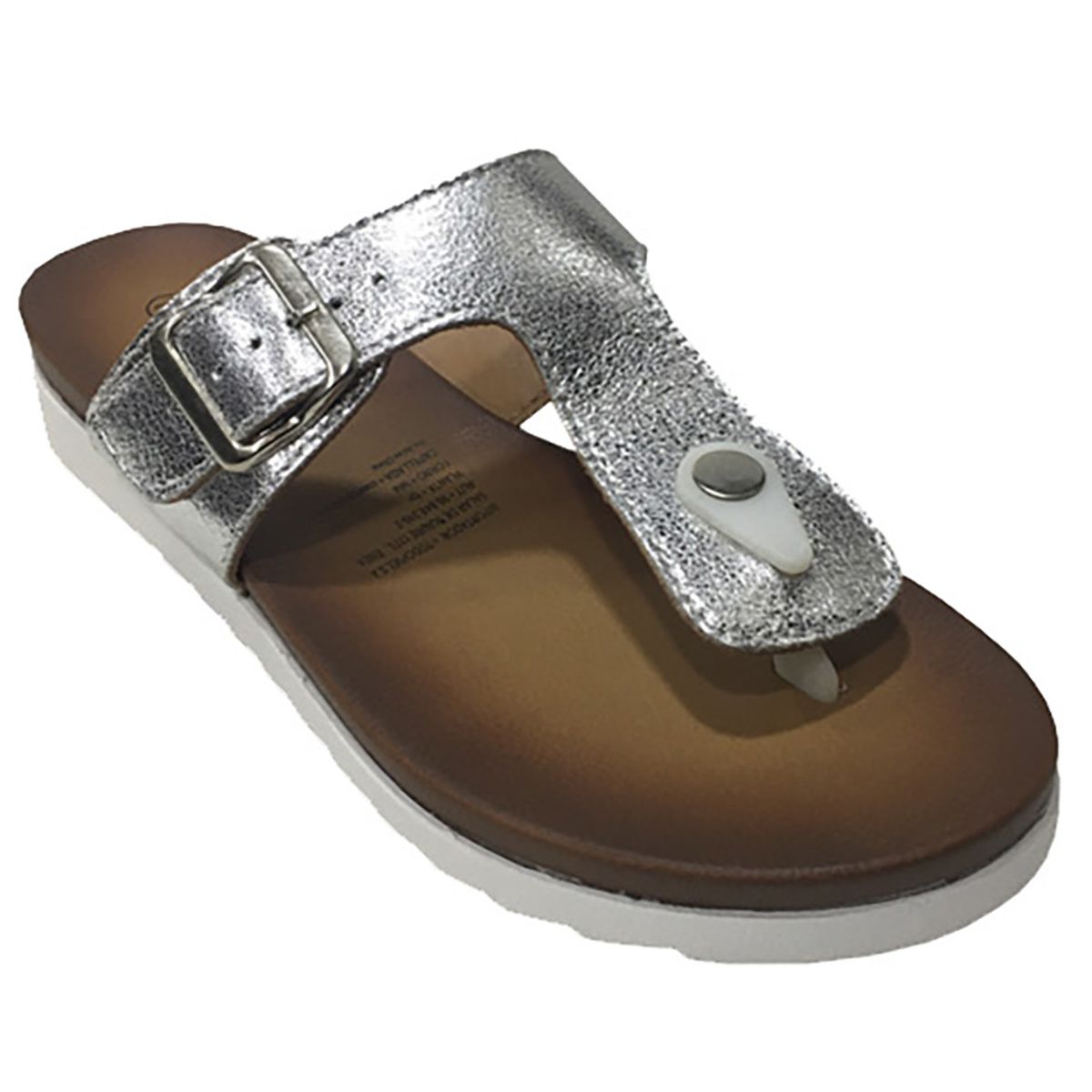 TODOPIEL - Sandalia Mujer Plateado Todopiel
