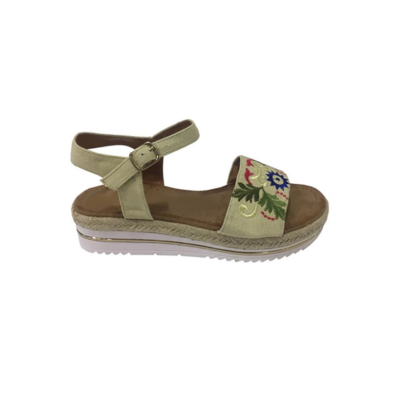 TODOPIEL - Sandalia Mujer Beige Todopiel