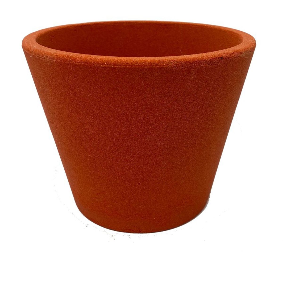 DECOGREEN - Macetero de Arena Biodegradable Decogreen Mediano - Rojo 15x15x13