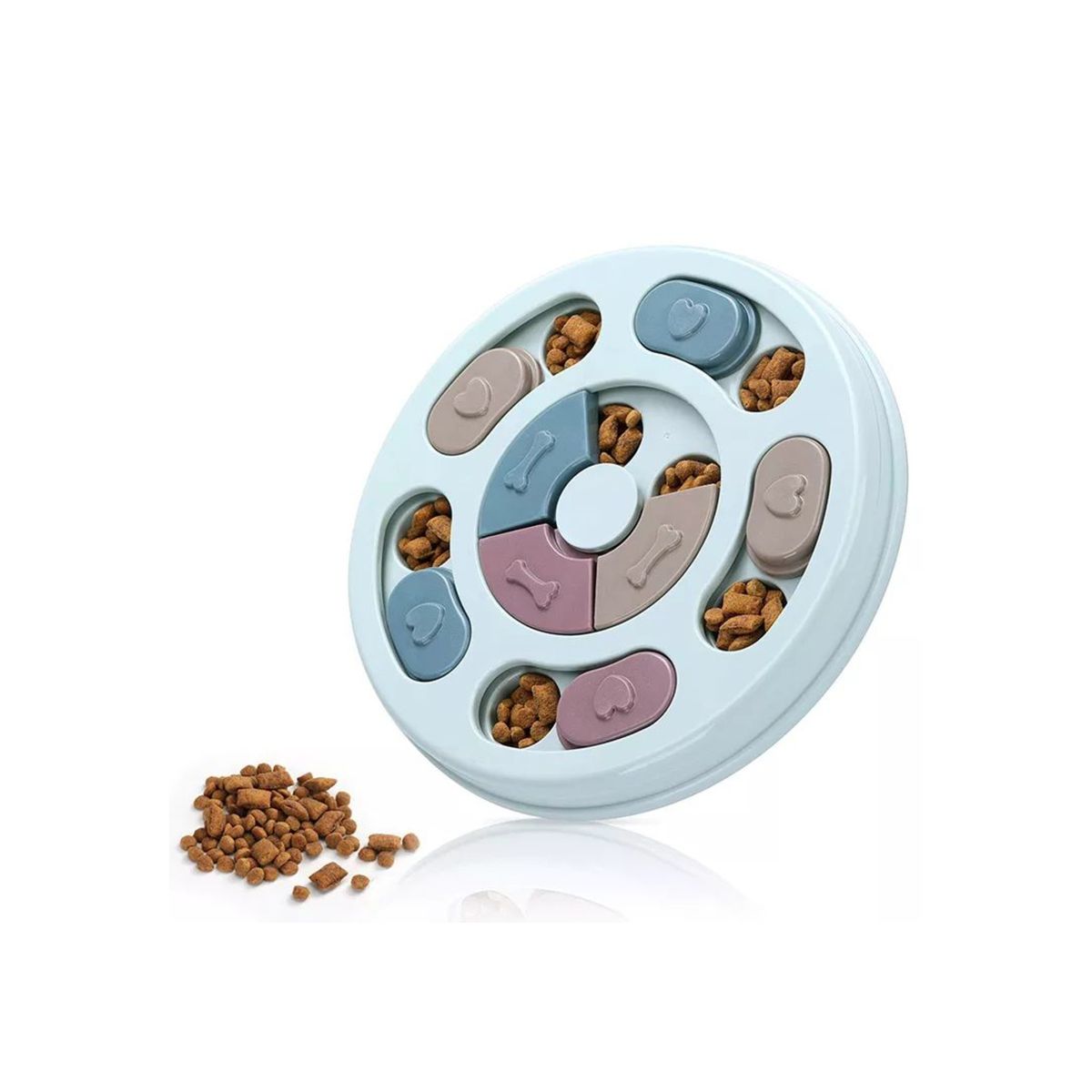 COLOR LAB - Plato rompecabezas para perros COLOR LAB