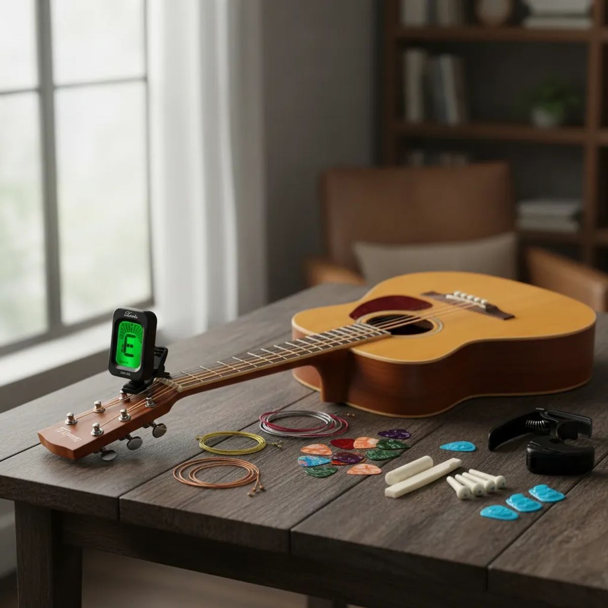 EPIC - Kit de herramientas de reparación de Guitarra
