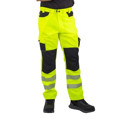 Imagen 2 del producto Pantalón Cargo HW Dakota Amarillo Fluor