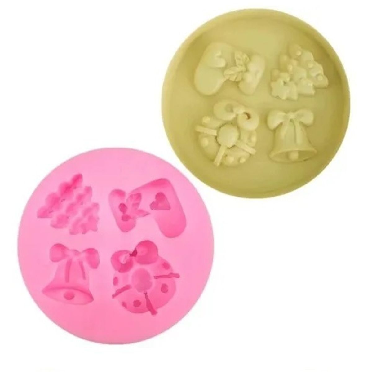 GENERICO - Molde De Silicona Molde Campana Molde Fondant Mariquita 312