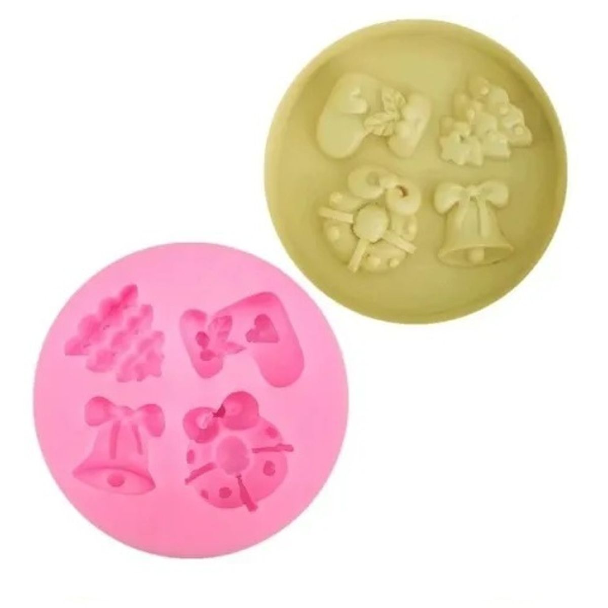 GENERICO - Molde De Silicona Molde Campana Molde Fondant Mariquita 312