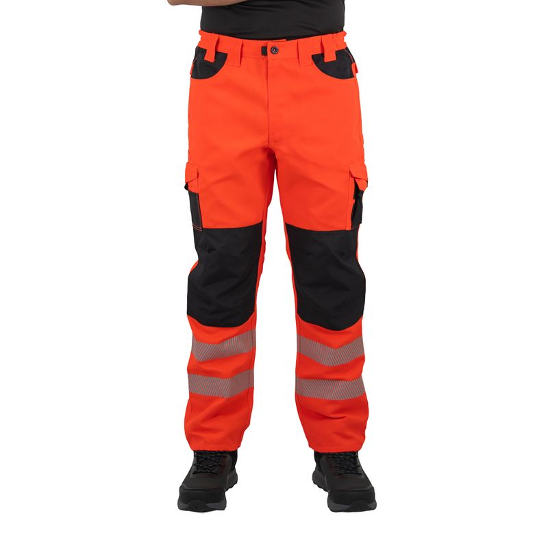 HARDWORK - Pantalón Cargo HW Dakota Rojo Fluor