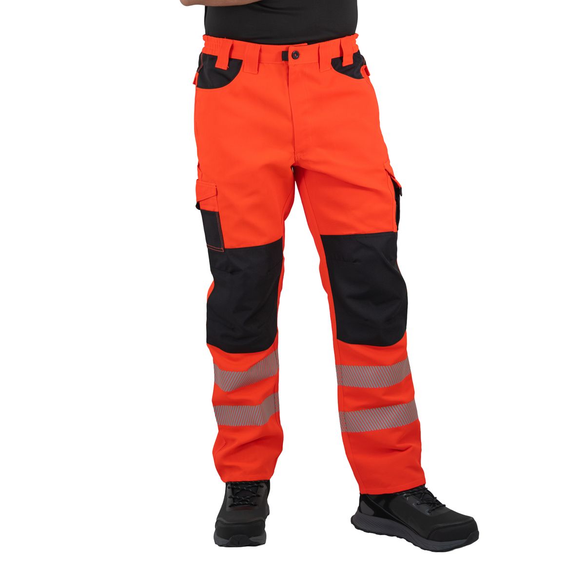 HARDWORK - Pantalón Cargo HW Dakota Rojo Fluor