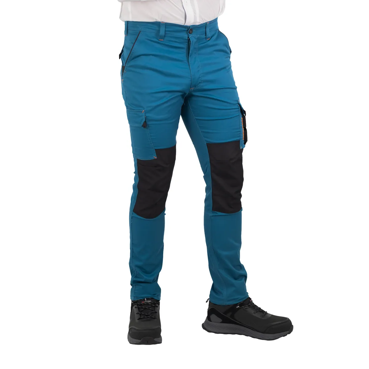 HARDWORK - Pantalón Cargo HW Dakota Spandex Petroleo