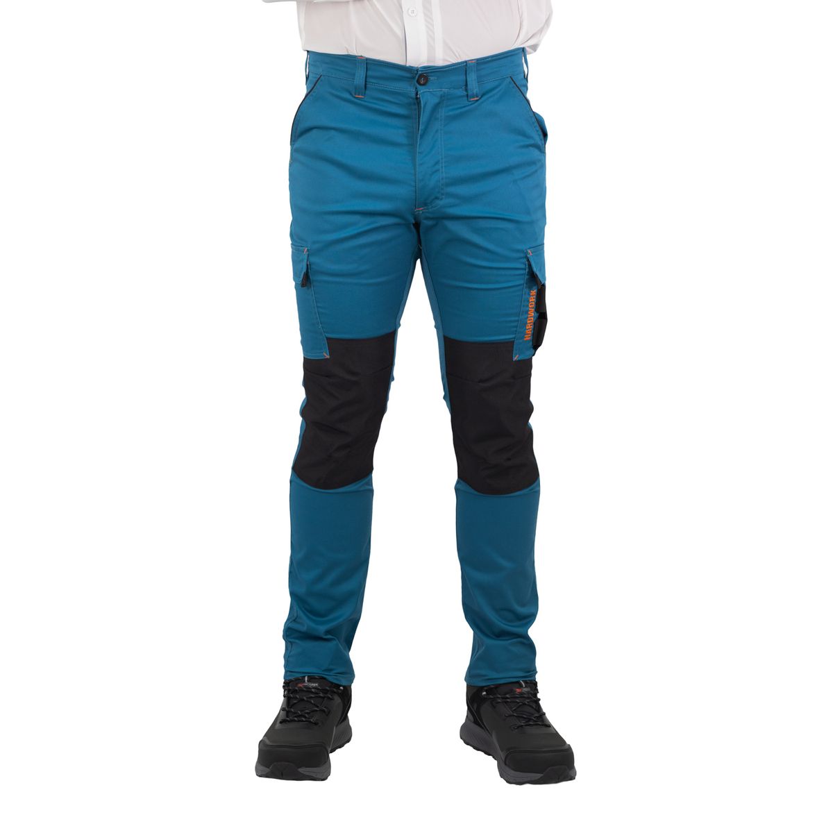 HARDWORK - Pantalón Cargo HW Dakota Spandex Petroleo