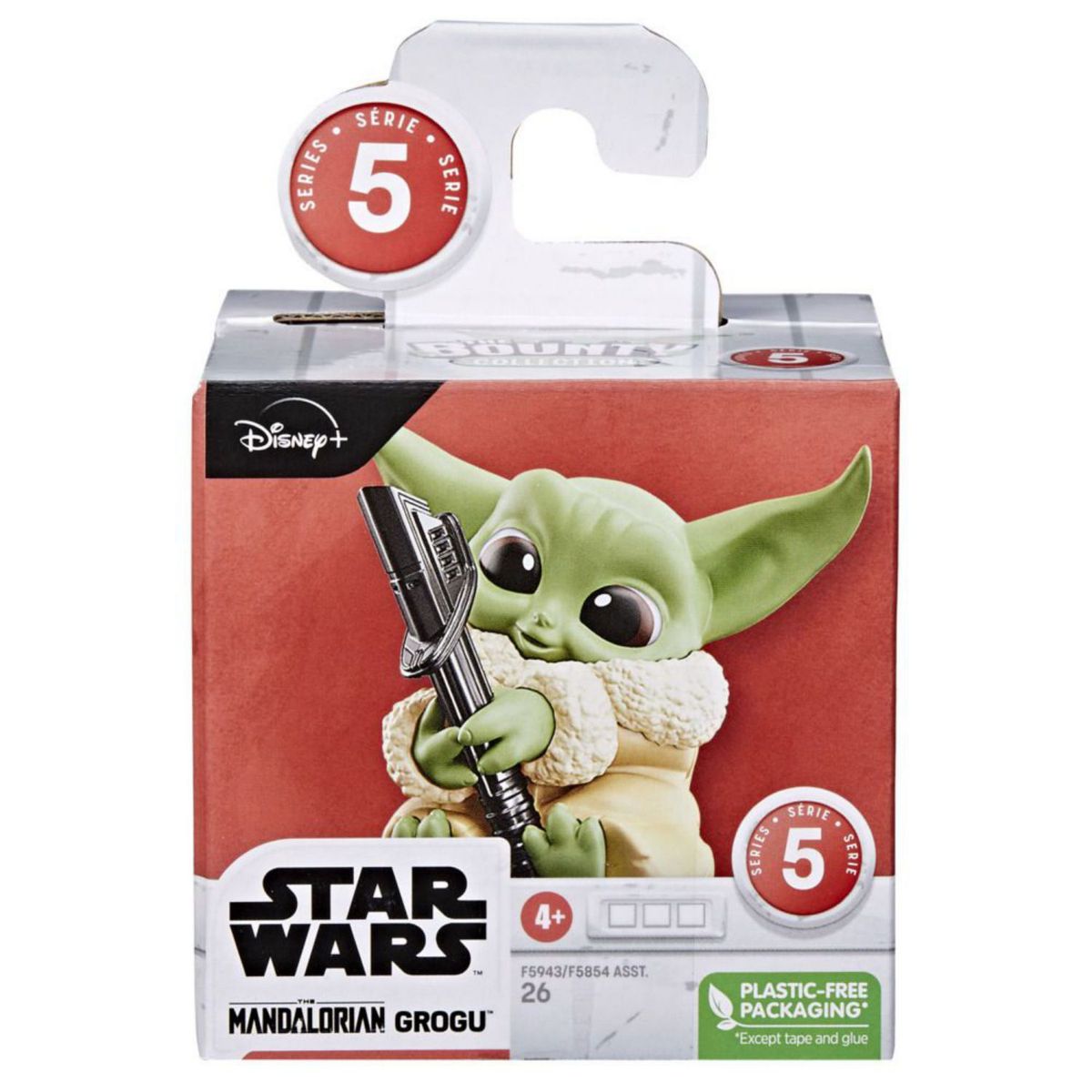 STAR WARS - FIGURA FAN STAR WARS BOUNTY COLLECTION GROGU SABLE NEGRO