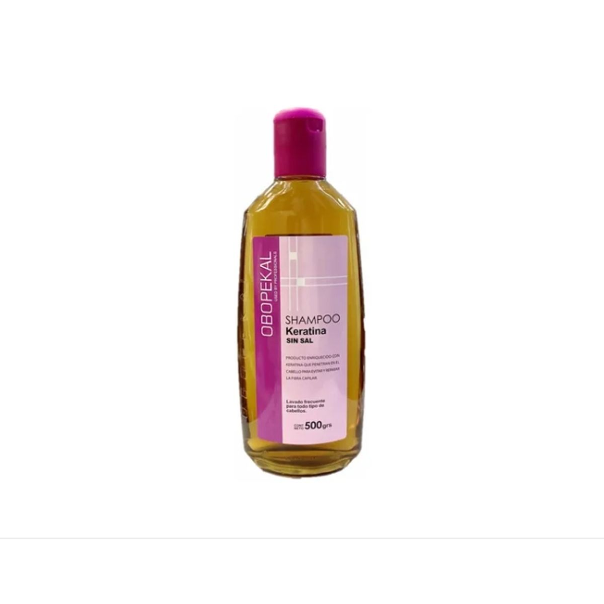 OBOPEKAL - Shampoo Keratina Sin Sal 500g Obopekal