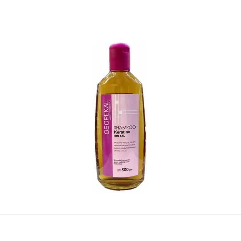 OBOPEKAL - Shampoo Keratina Sin Sal 500g Obopekal