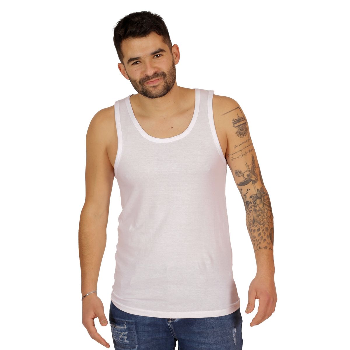 PEROE - Polera Stallone I Blanca Peroé