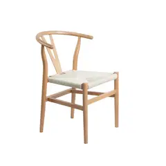NECTAR - Silla wishbone natural 54x55x77cm