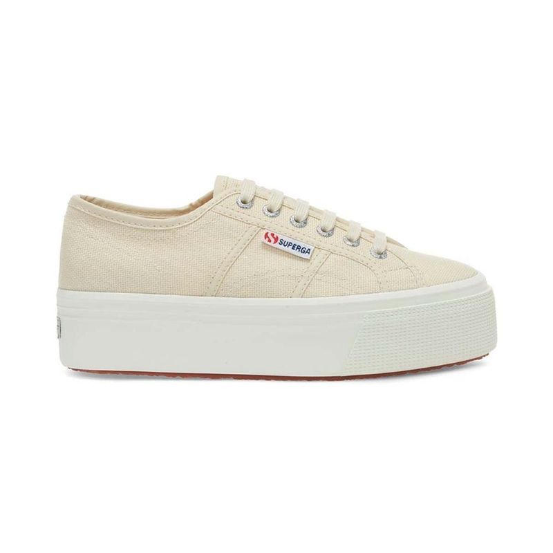 SUPERGA - Zapatilla 2790 Platform Beige Egg F - Beige