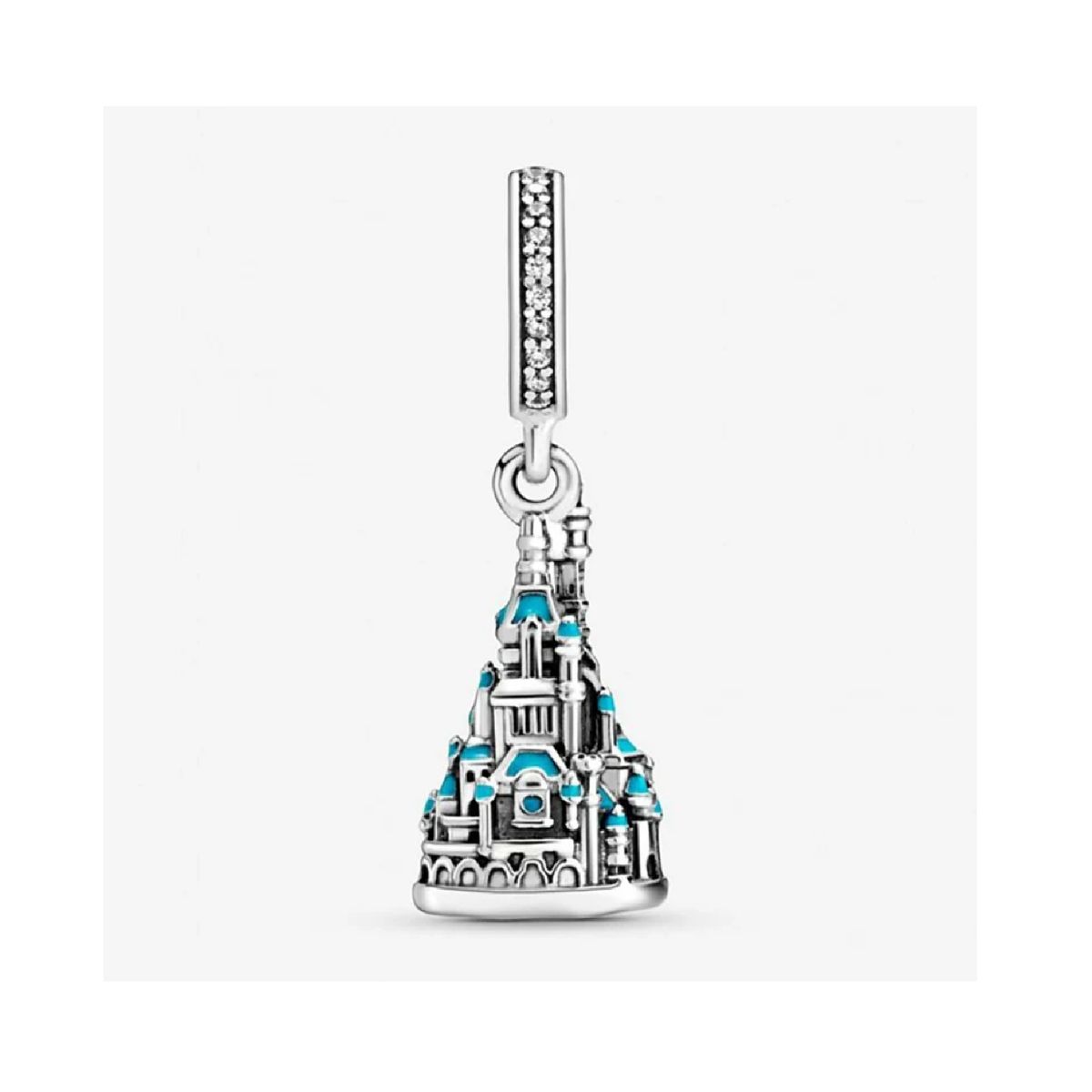 SILVER HEART - Charm Castillo Mágico de Hong Kong en Plata Fina 925 SILVER HEART