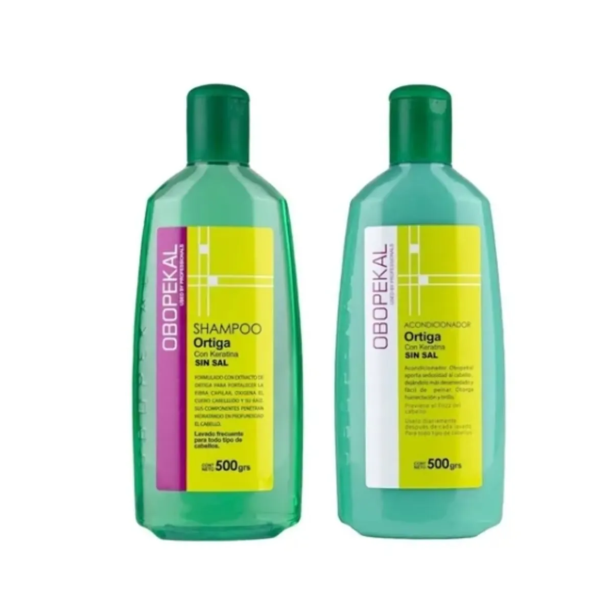 OBOPEKAL - Shampoo +  Acondicionador De Ortiga Obopekal 500ml