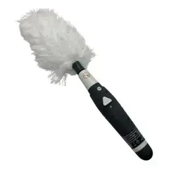 GENERICO - Cepillo Plumero De Plumas Giratorio Retráctil Eléctrico 360°