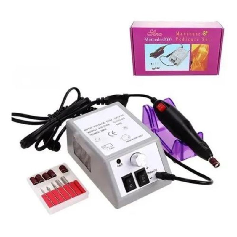 GENERICO - Torno Profesional Manicure Esmeril Dremel Manos Pedicure