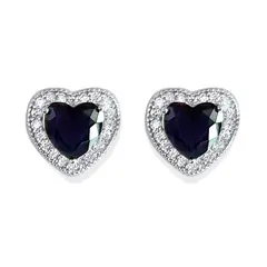 ARANY JOYAS - Aros Plata Corazón Titanic Corazón del Océano