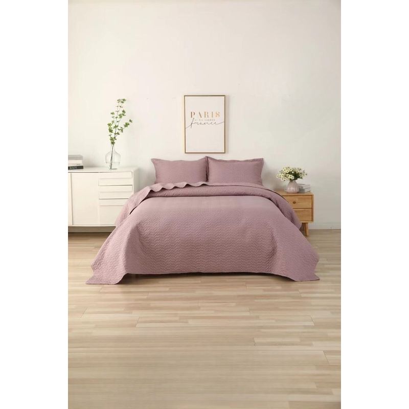 GENERICO - Quilt De Verano Cubrecamas Reversibles 1.5 Plaza.