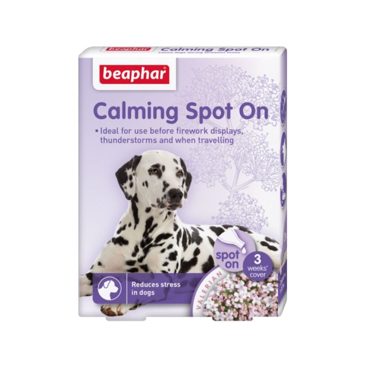 BEAPHAR - Pipeta Beaphar Calming Spot On Para Perro, 3 Unidades