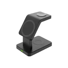 GENERICO - Estacion Carga Rapida 3 En 1 iPhone Watch AirPods