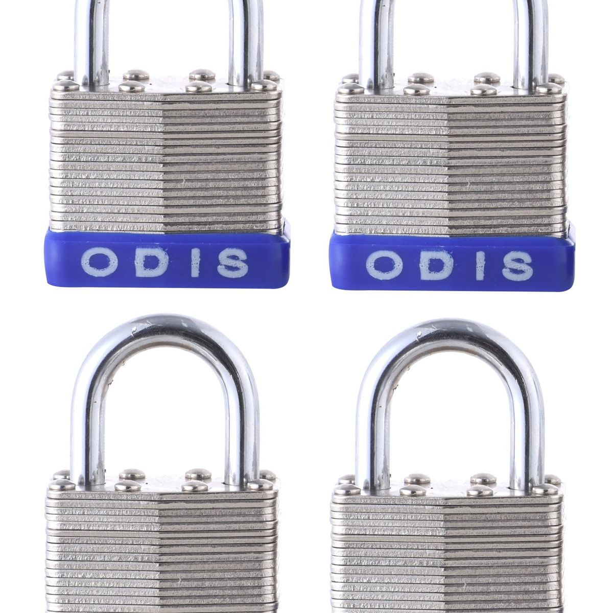ODIS - Pack 4 Candados Laminado Odis 40mm - Llaves Iguales