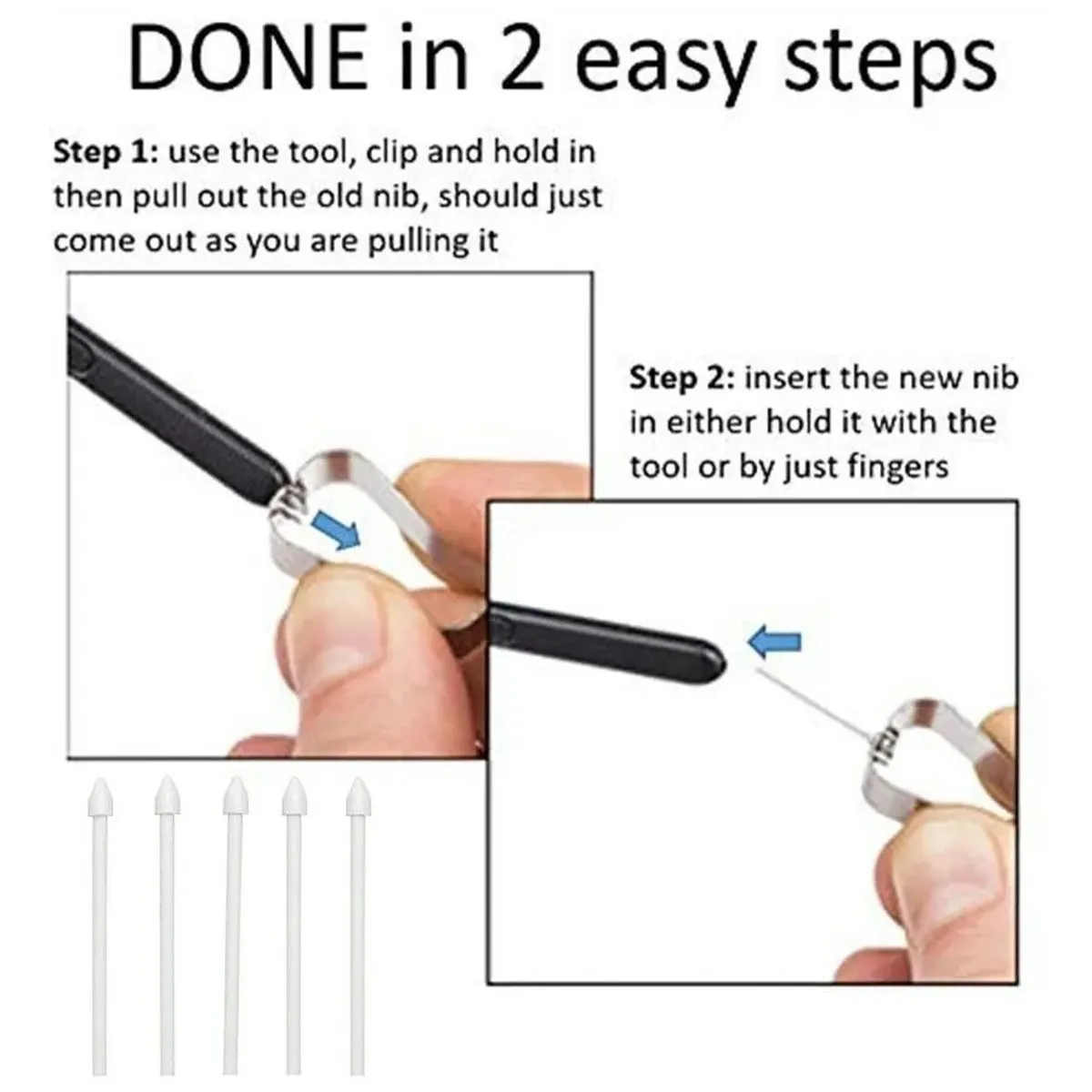 KUANGYE - Puntas De Repuesto Para Lápiz Digital Samsung Galaxy