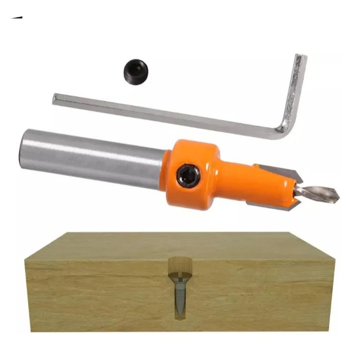 KUANGYE - 5 Avellanadores Brocas Madera- Herramienta Carpintería