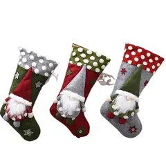 BOHEMIK - Pack 3 Botas de Navidad Viejo Pascuero