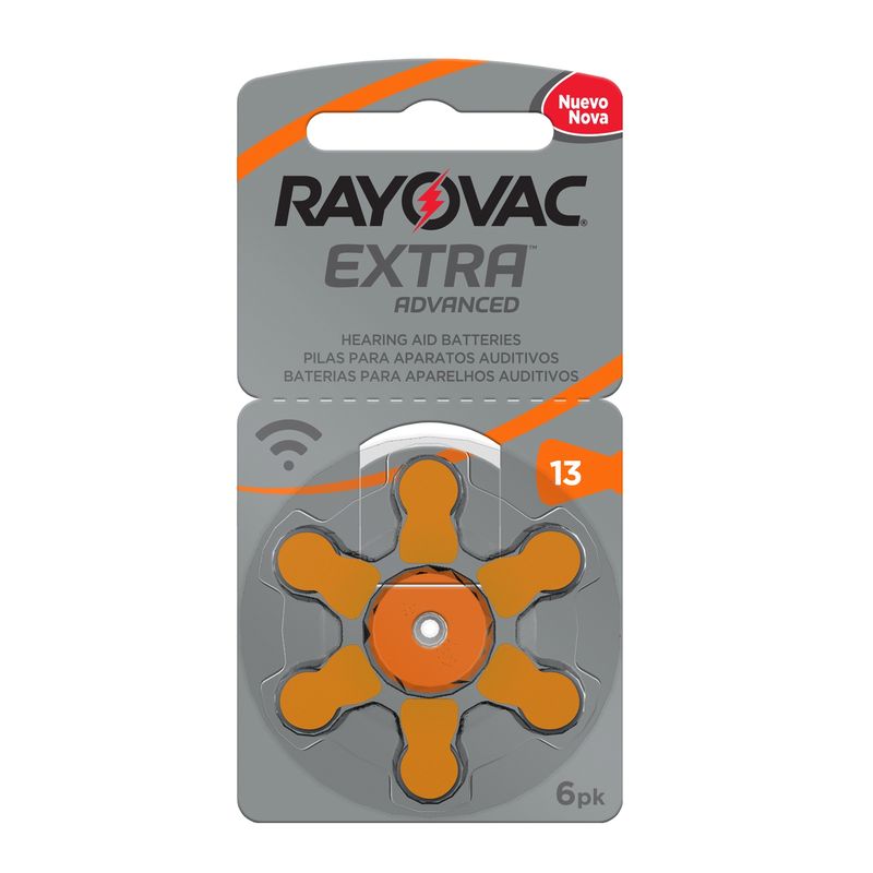 RAYOVAC - Pilas Auditivas Tipo 13 Pack 5 (30 Pilas)