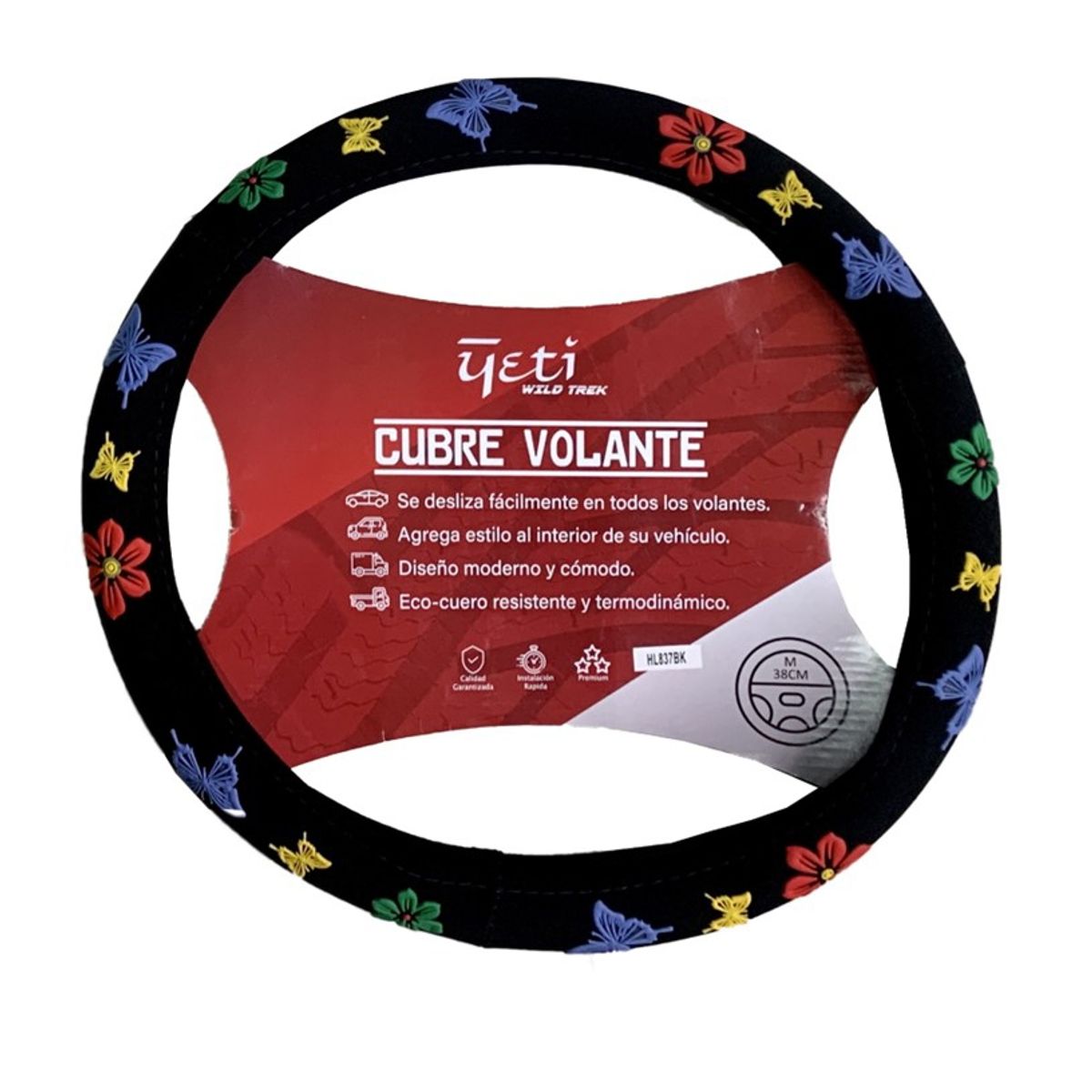 YETI - Cubre Volante Flores