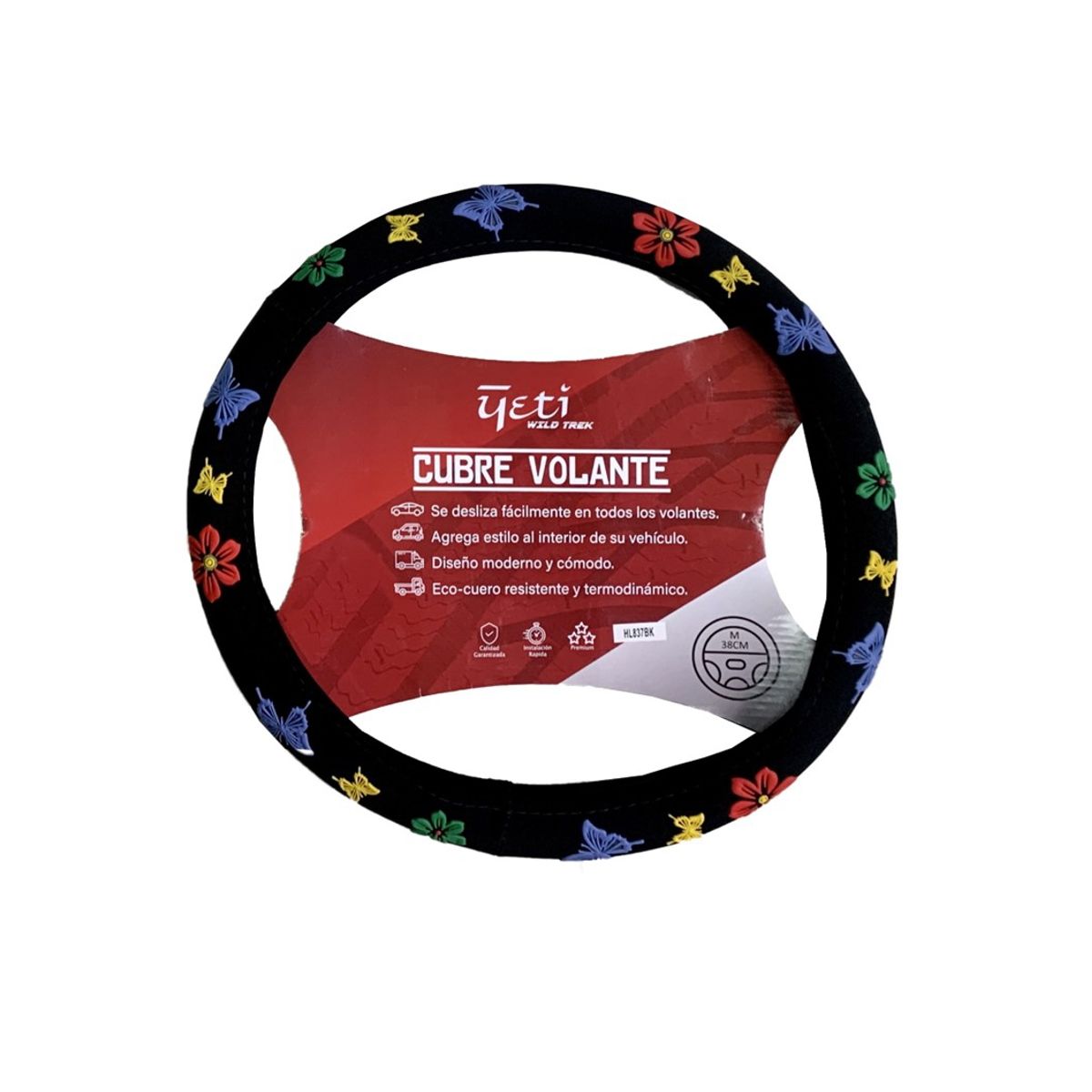 YETI - Cubre Volante Flores